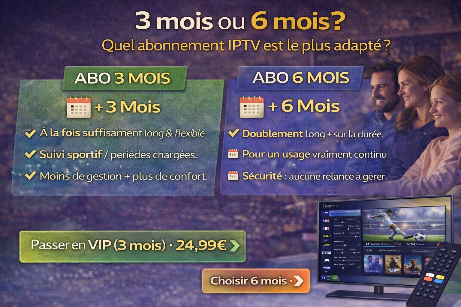 abonnement Tivimate IPTV