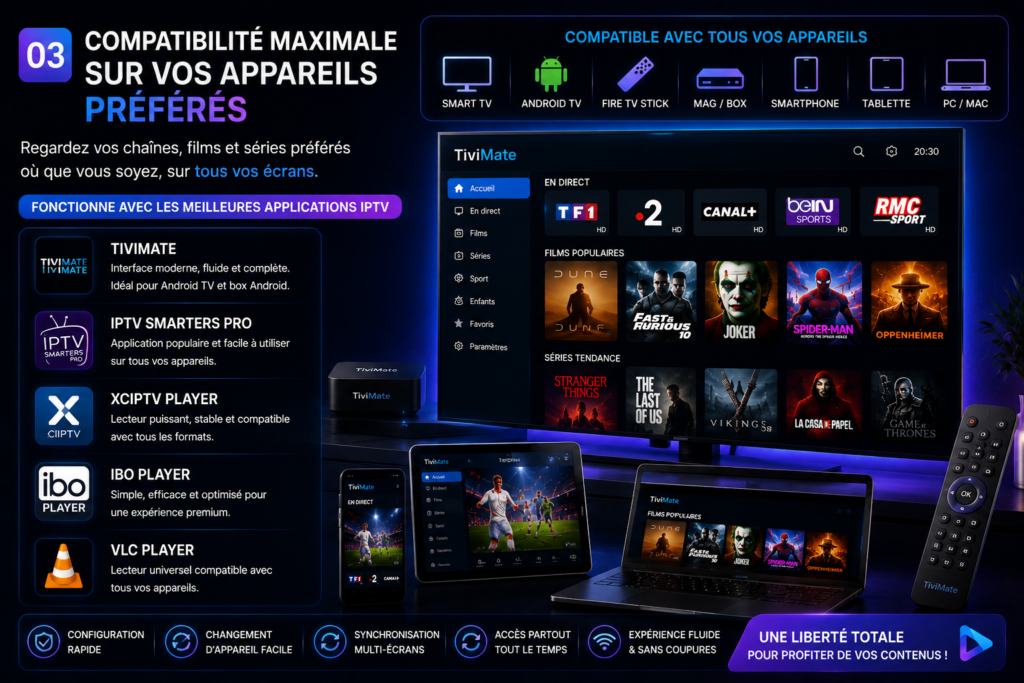 Meilleur abonnement IPTV