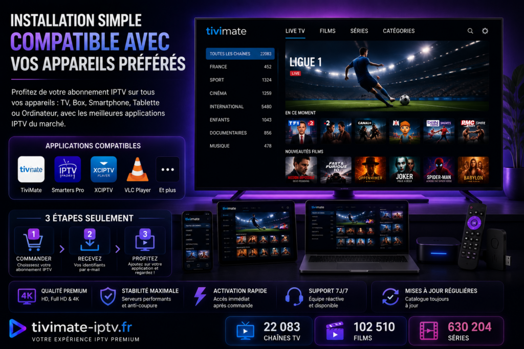 abonnement iptv