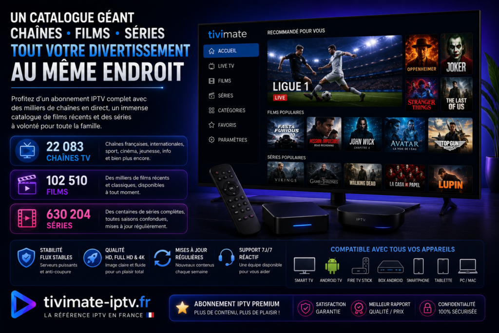 abonnement iptv