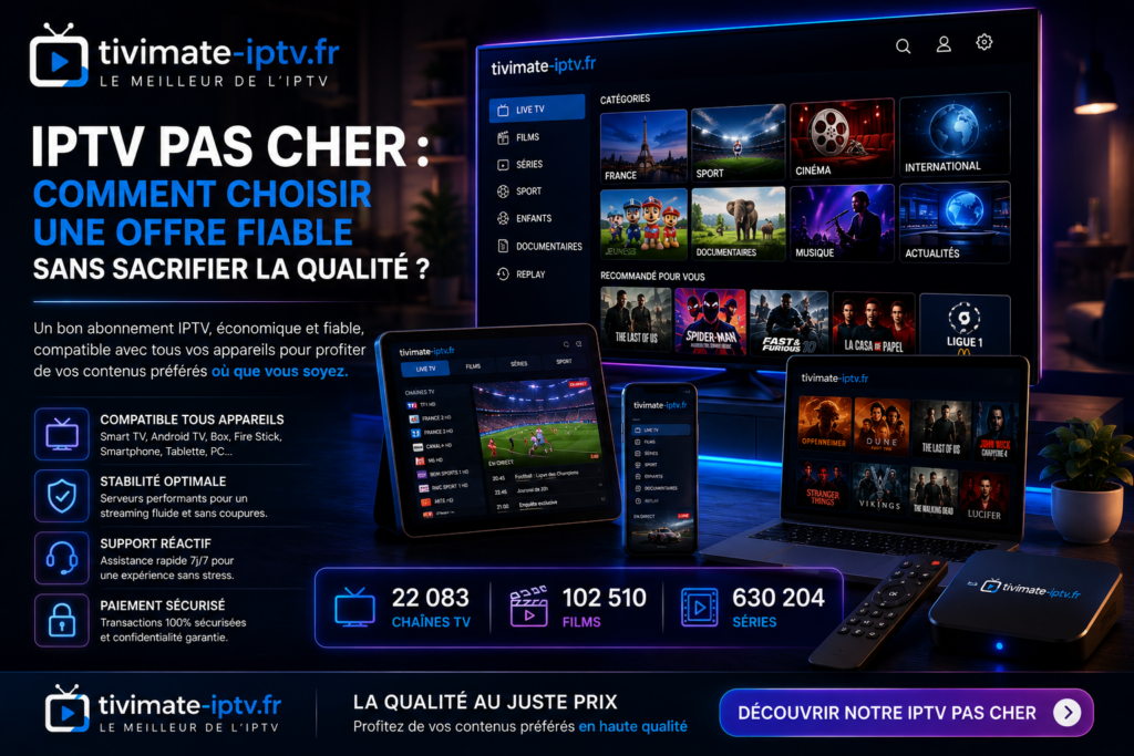 iptv pas cher