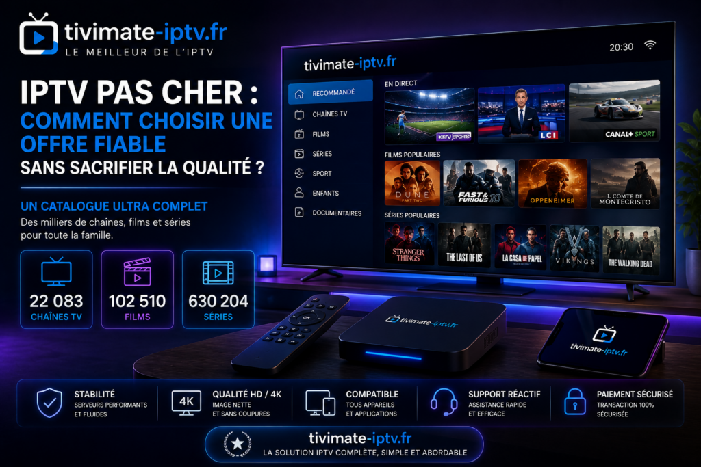 iptv pas cher