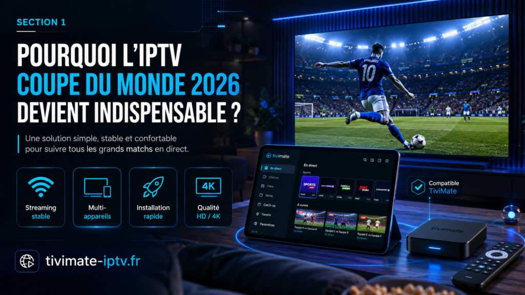 IPTV Coupe du Monde 2026