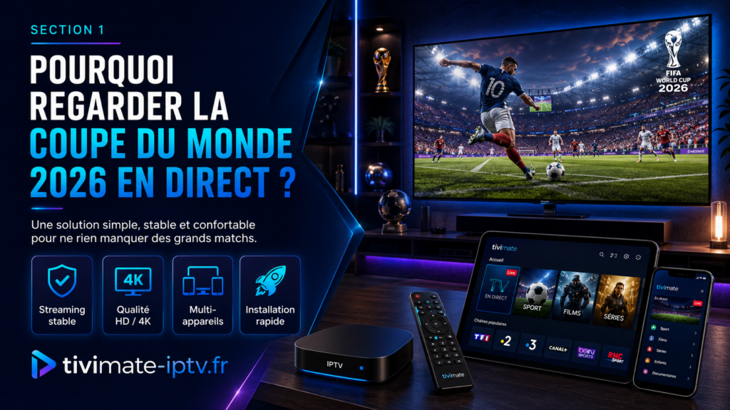 Regarder la Coupe du Monde 2026